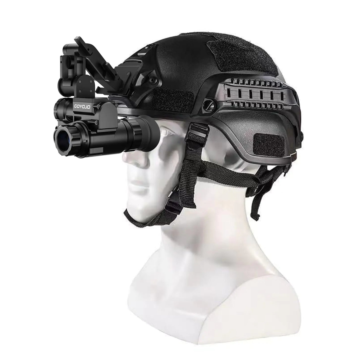GOYOJO Night Vision Goggles NVG Digital Night Vision Monocular with Photo and Video Shooting Helmet Mounted Night Vision Distance 200M for Hunting Camping