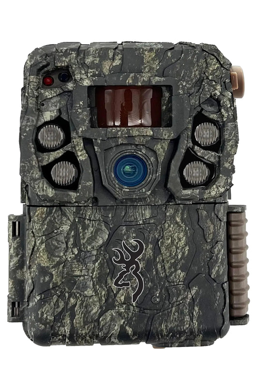 Browning Trail Cameras Defender Vision Pro HD 24MP Dual SIM Hunting Game Trail Camera - Ultra High Gain Antenna 110 Night Detection Range & Smartphone App Compatibility