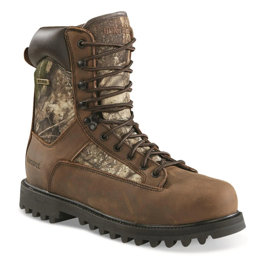 HUNTRITE Mens Insulated Waterproof Hunting Boots Non-Slip Shoes 400-gram RT APX 15 2E (Wide)