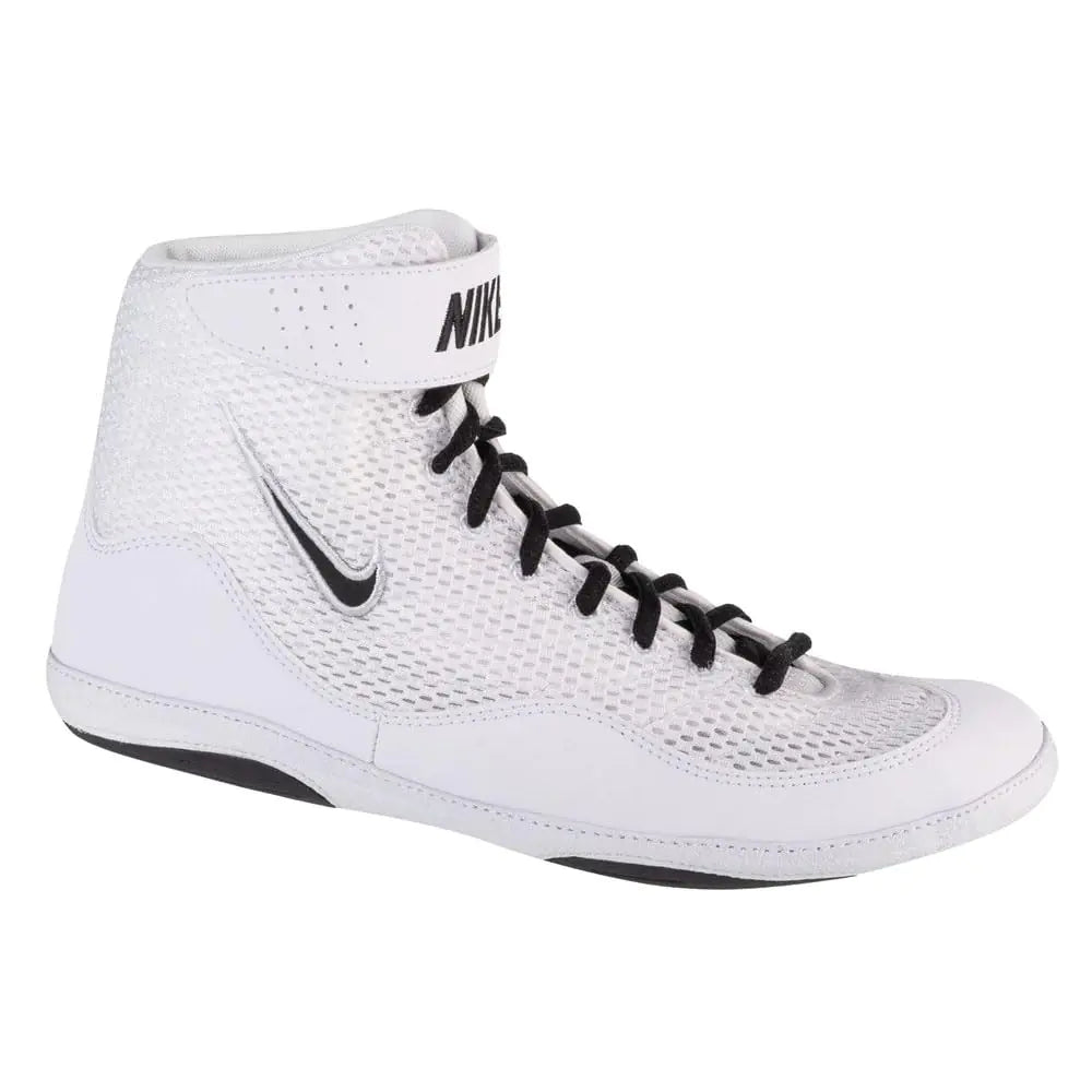 Nike Inflict Wrestling Shoes (325256-101 White/Black/Black) Size 8.5