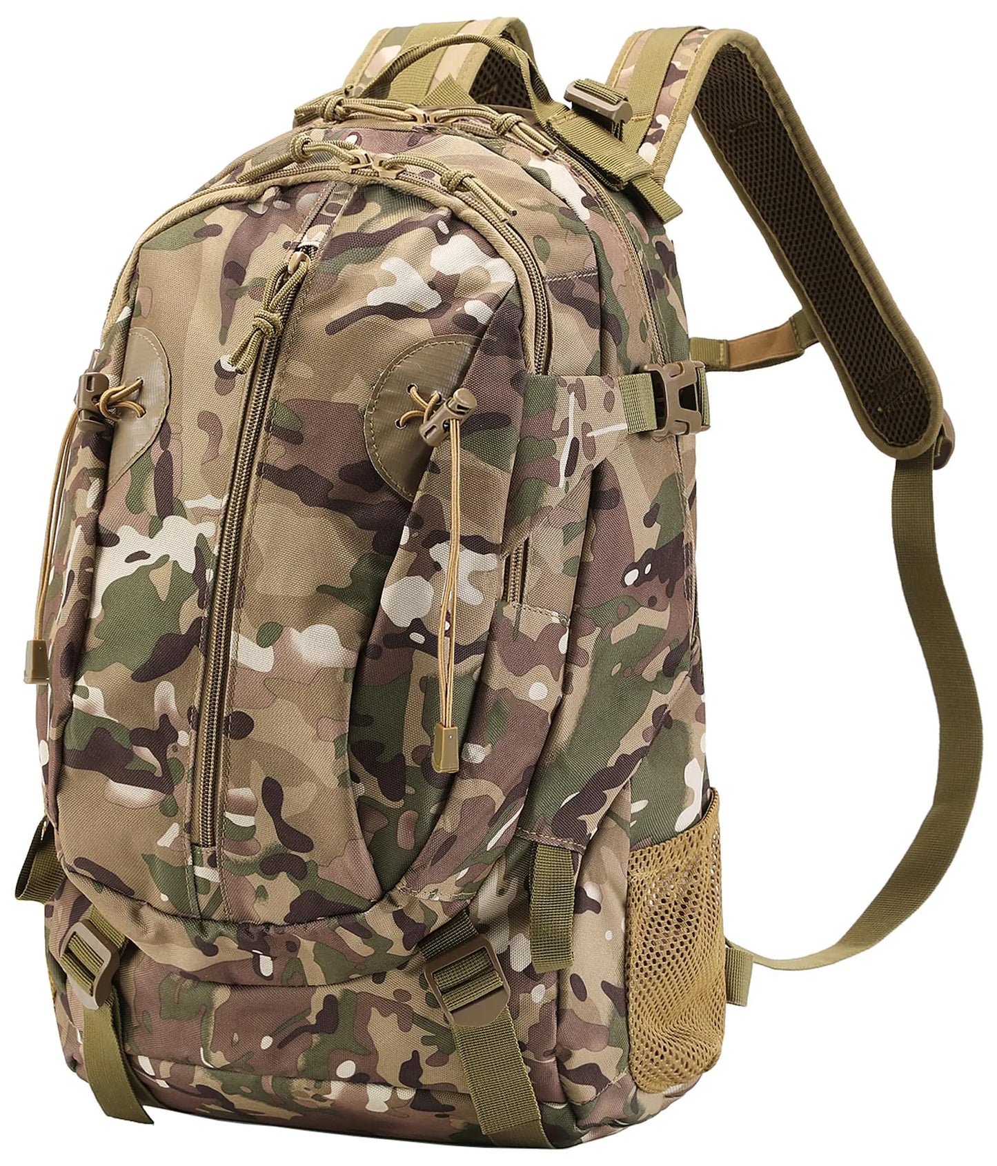 HOWON Hunting Backpack 30L Outdoor Waterproof Camo Hunting Pack Khaki Camo