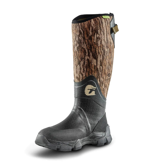 Gator Waders Mens Omega Hunting Durable Lightweight Insulated Boots with Warm Fleece Lining Mossy Oak Bottomland 13